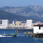 Pointu avec vue sur Toulon sur la cte ouest de la Seyne sur Mer -2007-