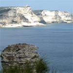 Les Falaises depuis Bonifacio -2004-