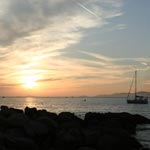couch de soleil sur les rochers -juil 2008-