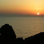 Coucher de Soleil depuis la Parata -2005-