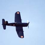 F-4U Corsair des Ttes Brules. meeting arien de Campo Dell'Oro 2003